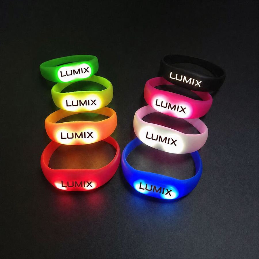 Light Up Silicone Wristbands - Imprint Now - NZ