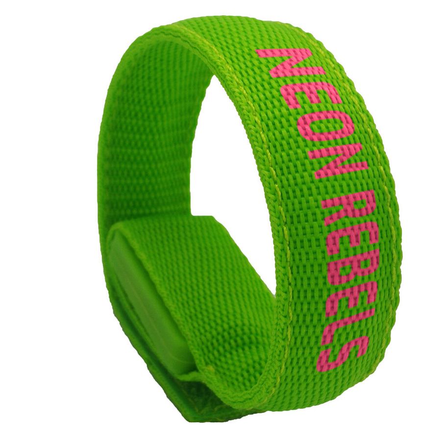 Glow Velcro Wristbands - Imprint Now - NZ