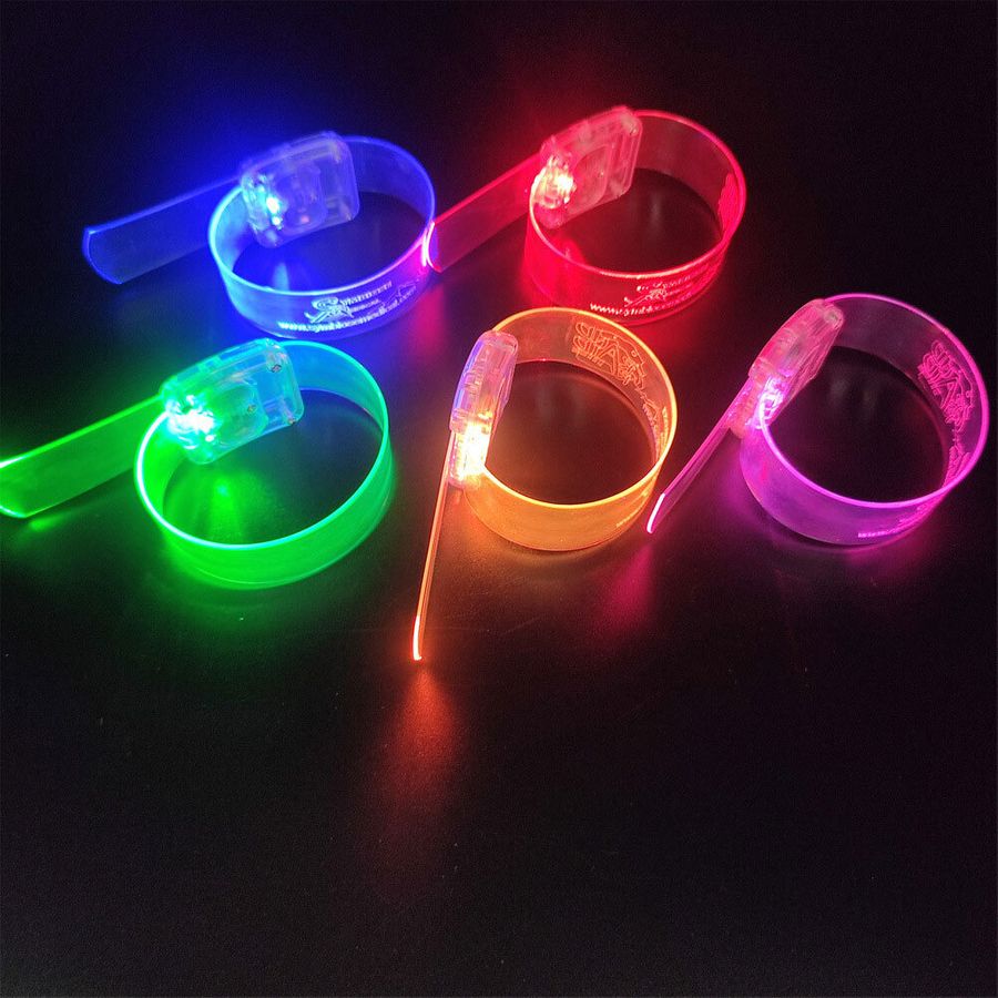 Light Up Plastic Wristbands - Imprint Now - NZ