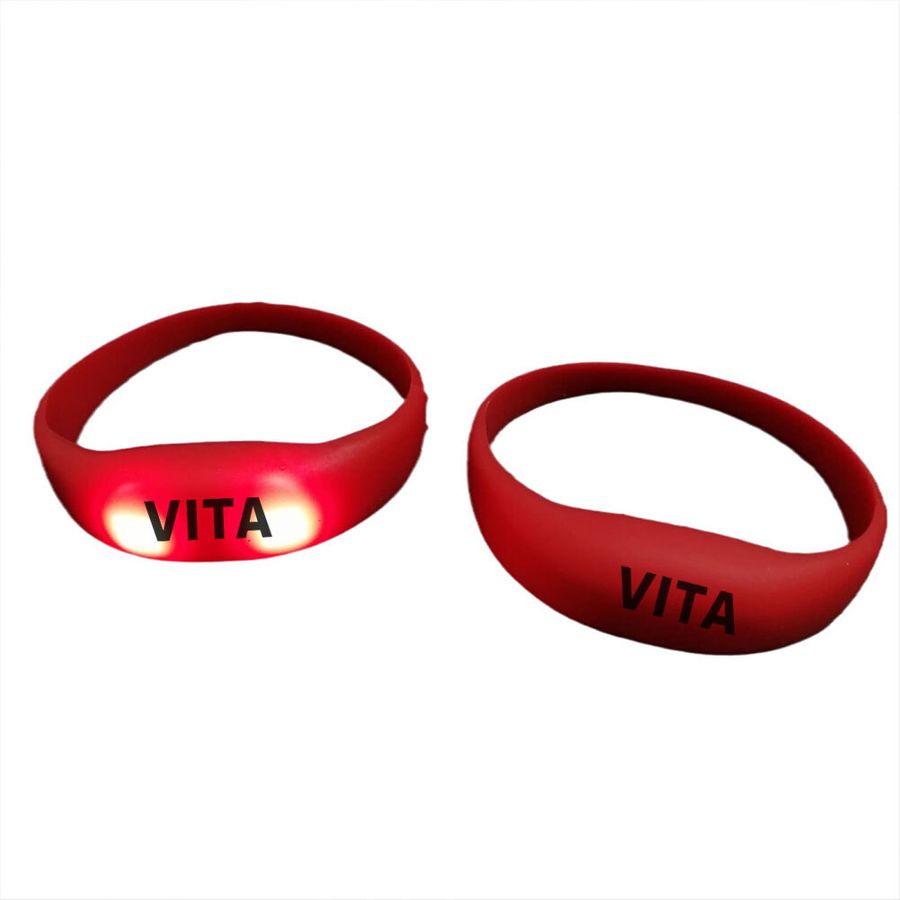 Light Up Silicone Wristbands - Imprint Now - NZ