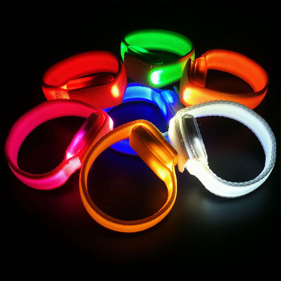 Glow Velcro Wristbands - Imprint Now - NZ