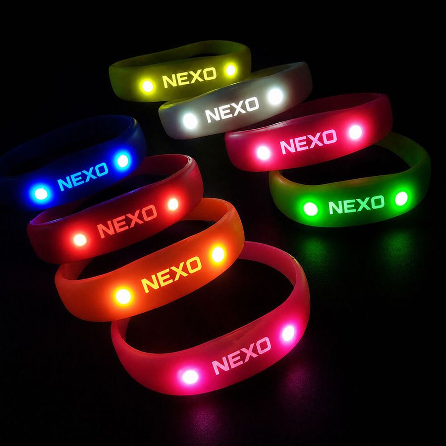 Light Up Silicone Wristbands - Imprint Now - NZ