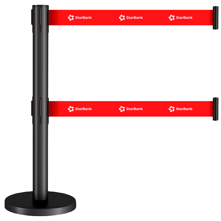 Dual Belts Stanchions - Imprint Now - NZ