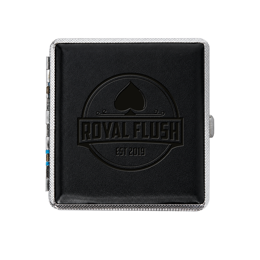 Leather Grain Metal Cigarette Cases - Imprint Now - NZ