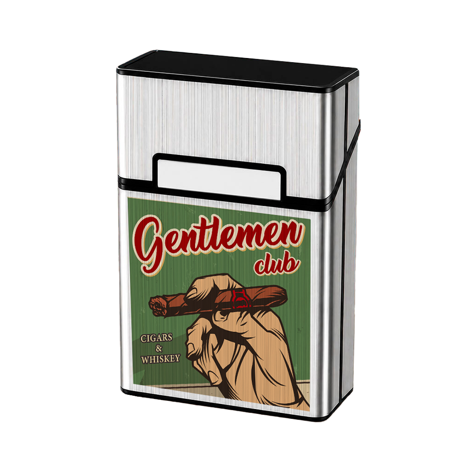 Metal Lid Cigarette Cigarette Cases - Imprint Now - NZ