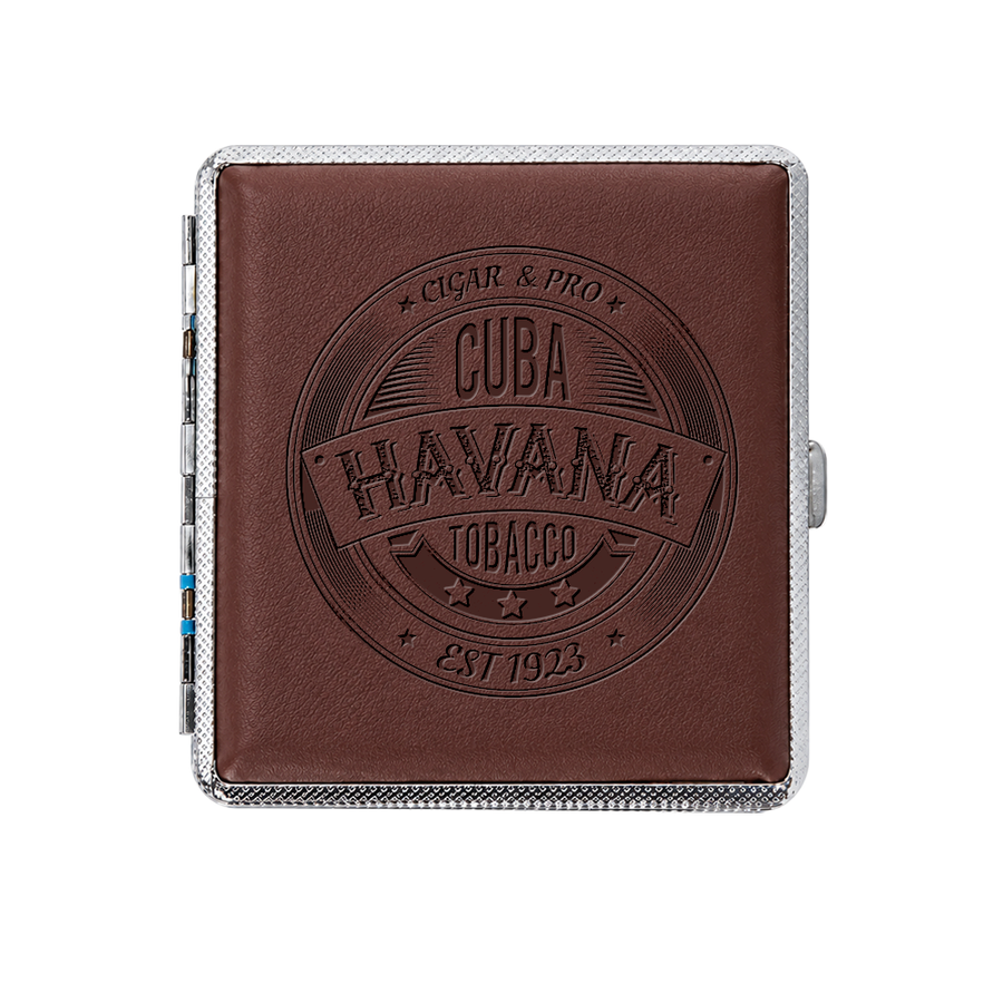 Leather Grain Metal Cigarette Cases - Imprint Now - NZ
