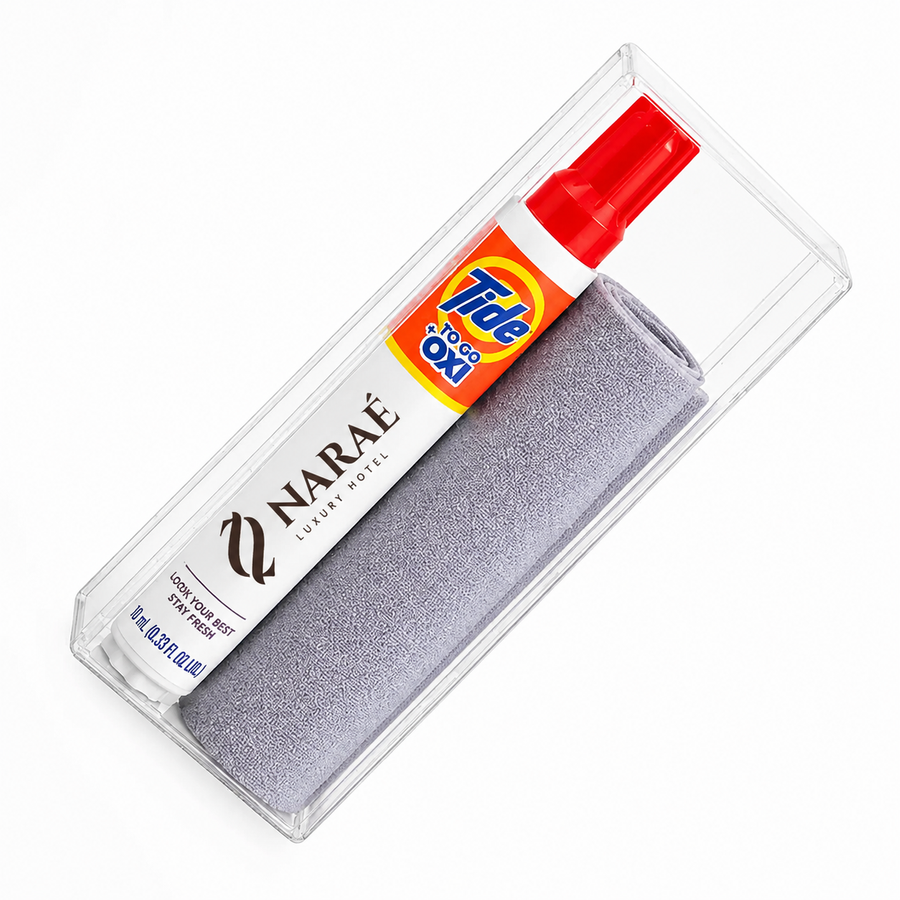 Tide® to Go + Oxi Stain Remover Travel Kit with Premium Microfibre Cloths - Imprint Now - NZ