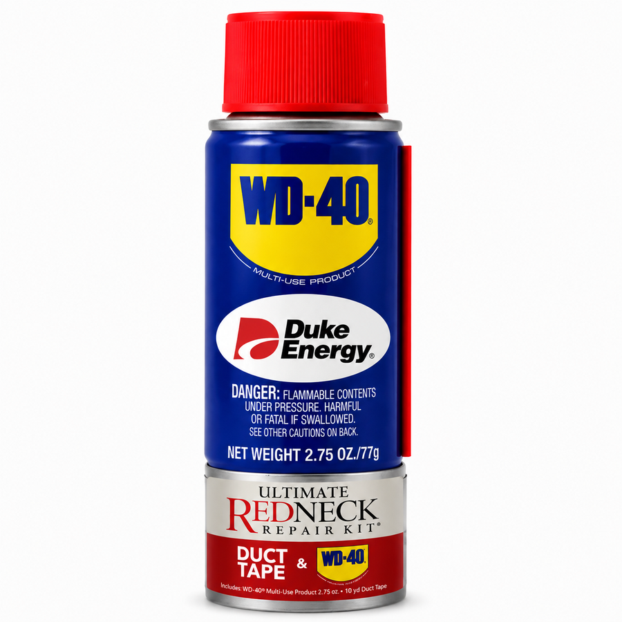 Ultimate Redneck Repair Kits, WD-40 81 mL Handy Cans and 6 yards of Duct Tapes - Imprint Now - NZ