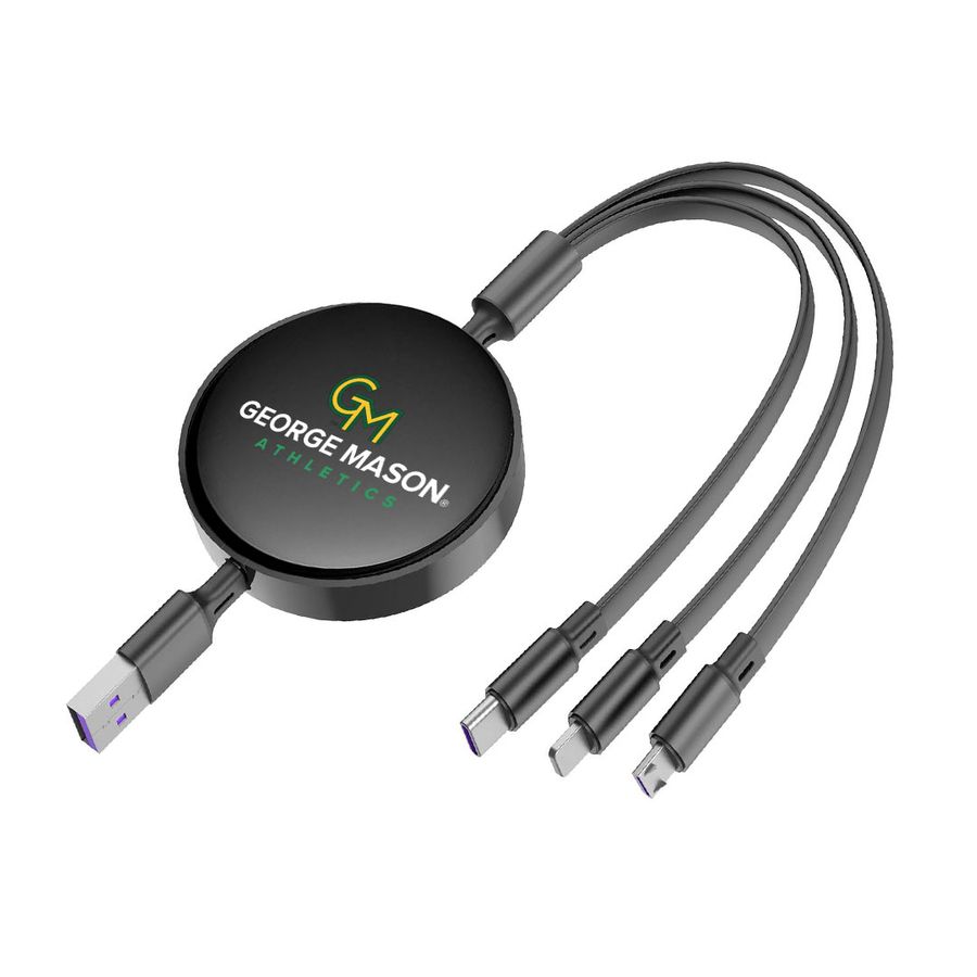 Soft Silicone 3-in-1 Charging Cables - Imprint Now - NZ