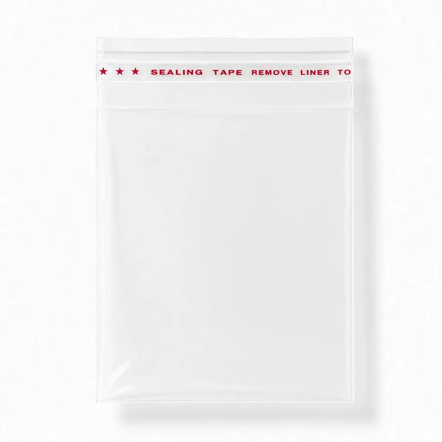 Resealable Clear Poly Bags - Imprint Now - NZ