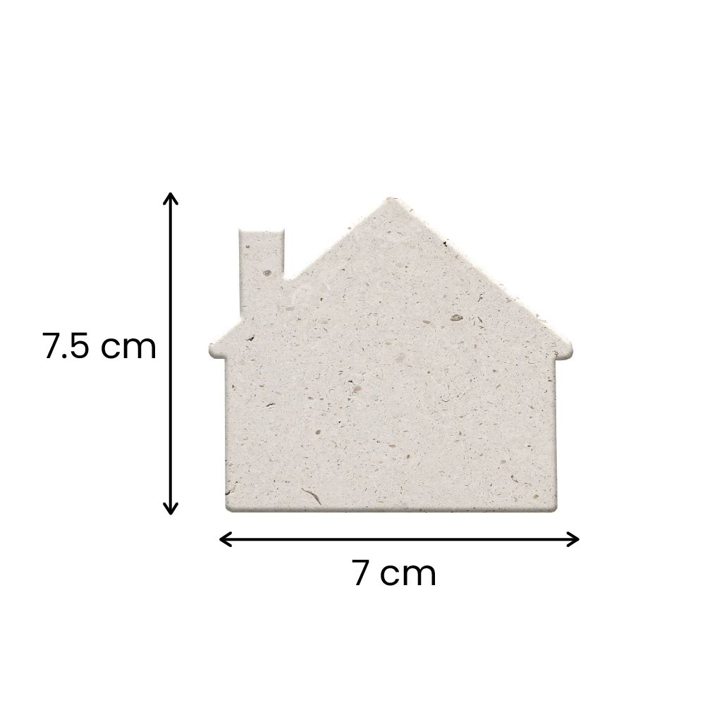 House Shape (7.5 cm x 7 cm)