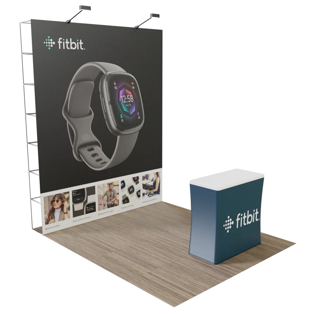 Custom Pop-up Trade Show Display 2.4 m x 2.4 m